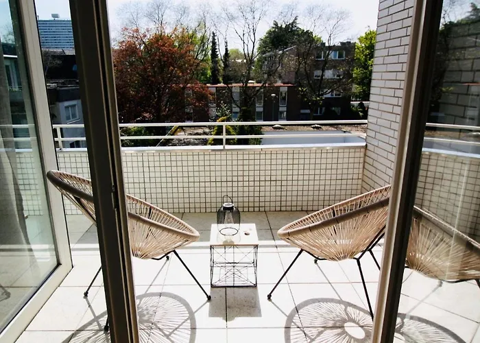 Mit Balkon - Netflix - Nahe Messe Duesseldorf Lejlighed *